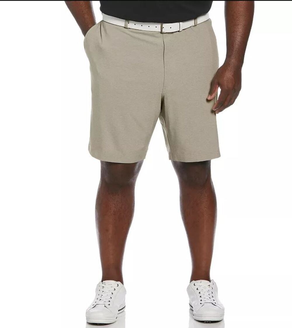 Grand Slam Golf Shorts Mens 54 Big Tall Khaki Stretch Performance NWT